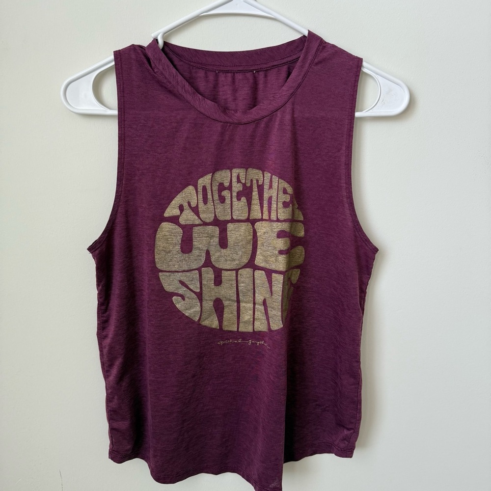 Spiritual Gangster x Peloton Tank Top Size Small